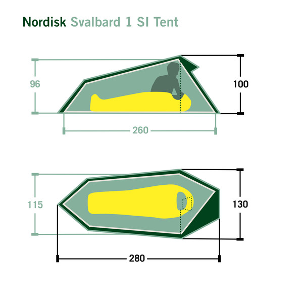 SVALBARD 1 SI TENT - Einpersonenzelt