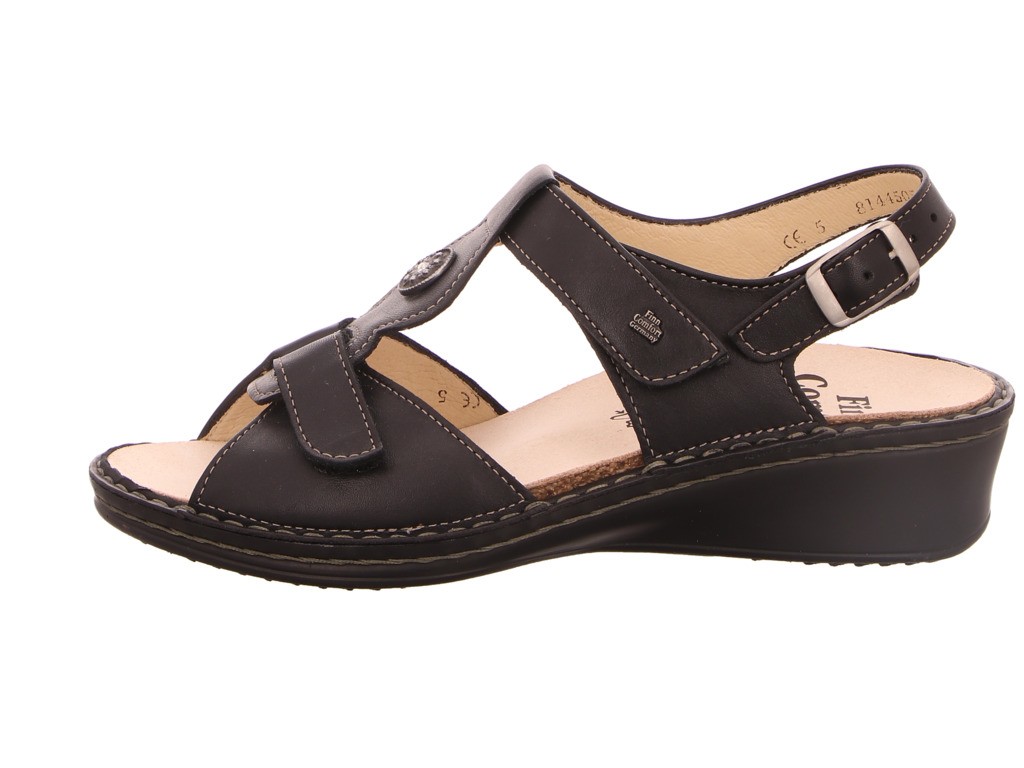 FINN COMFORT Keilsandalen schwarz Adana