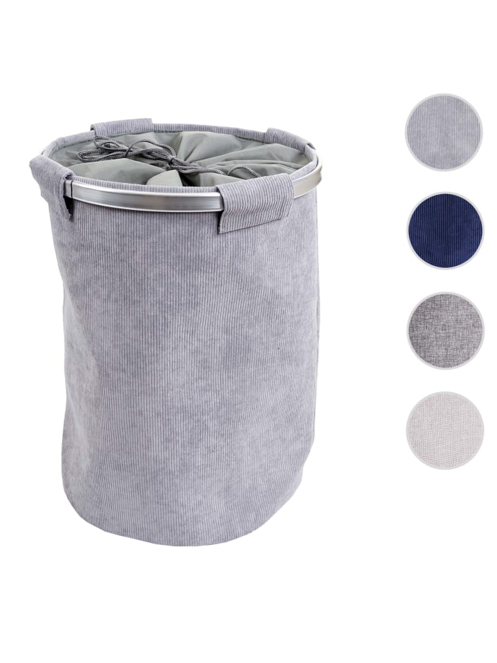 MCW Wäschesammler C34, Cord grau günstig kaufen onesize