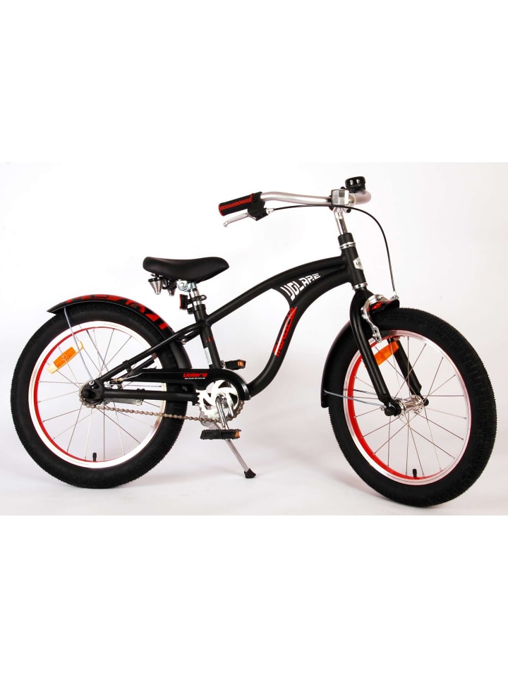 Volare Kinderfahrrad Miracle Cruiser für Jungen 18 Zoll Kinderrad Mattschwarz 4 Jahre günstig kaufen onesize