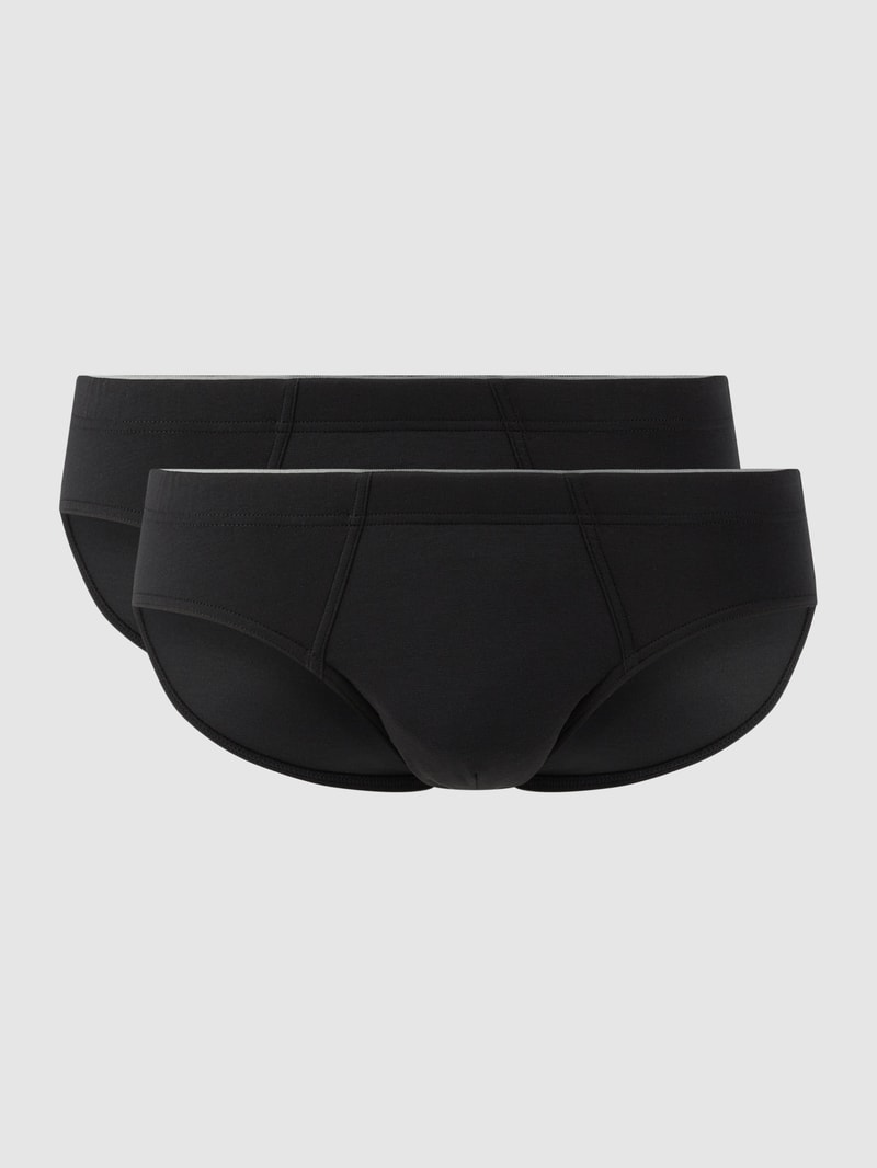 Trunks mit Stretch-Anteil im 3er-Pack in schwarz