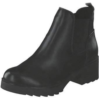 Marco Tozzi Chelsea Boots in schwarz