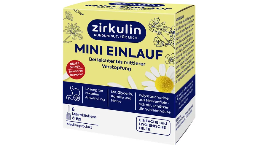 Zirkulin Mini-Einlauf