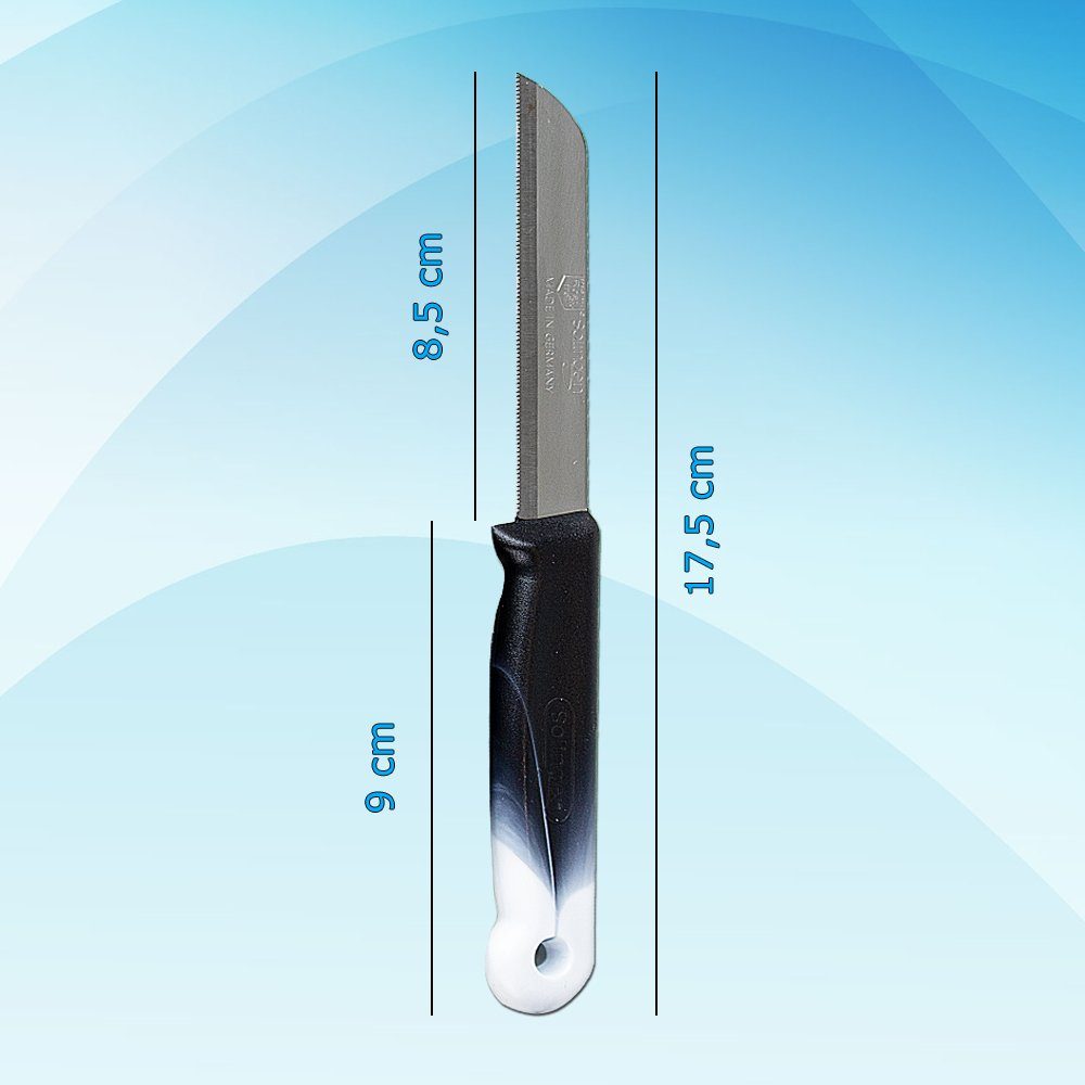 SMI Obstmesser 6-tlg Solingen Gemüsemesser Set Schälmesser Obstmesser Küchenmesser