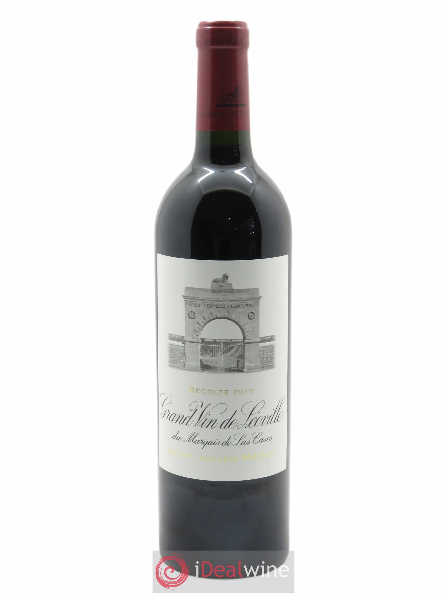 Château Léoville Las Cases 2ème Grand Cru Classé (CBO à partir de 12 bts) 2015 - Lot de 1 Bouteille