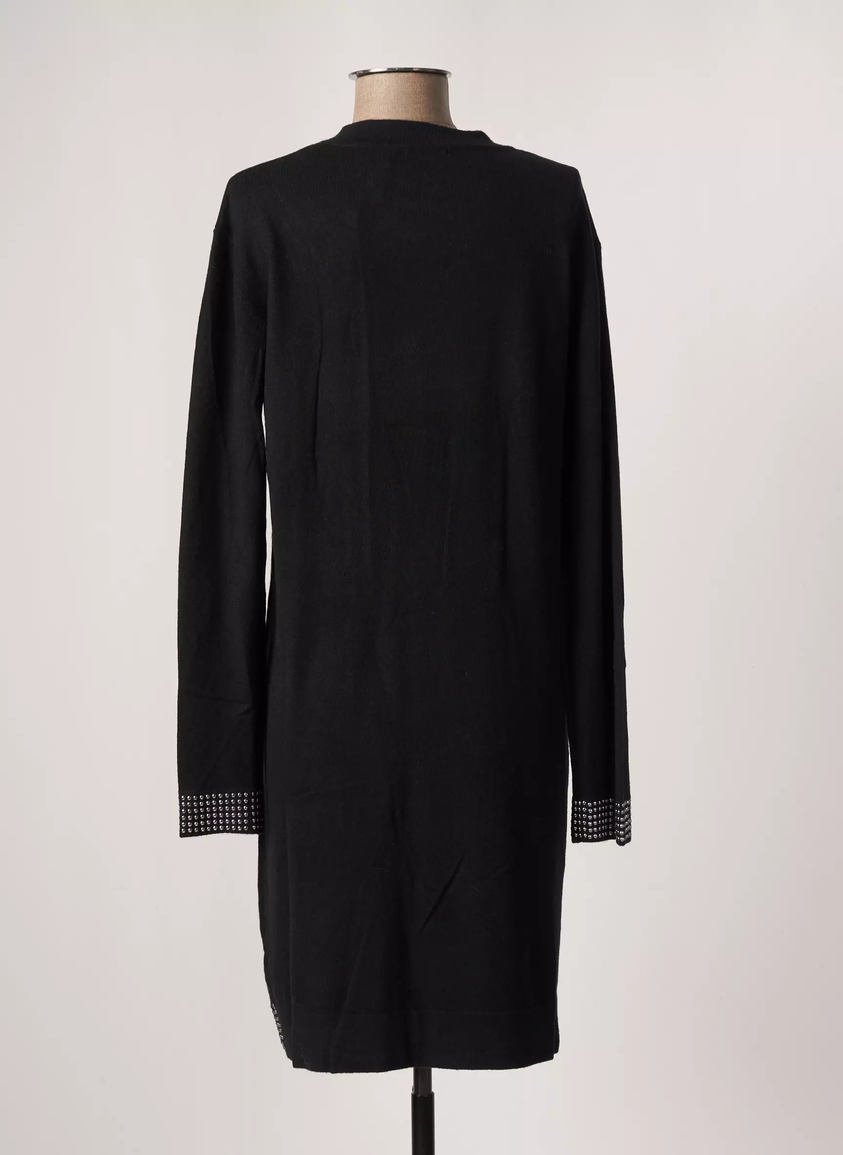 Felino Robes Mi Longues Femme couleur noir
