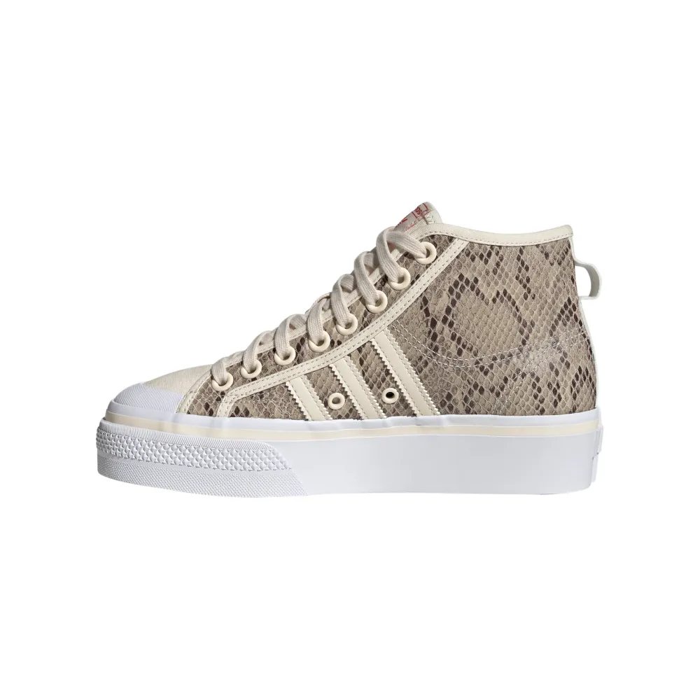 adidas Nizza Platform Mid W HQ1981 / weiss