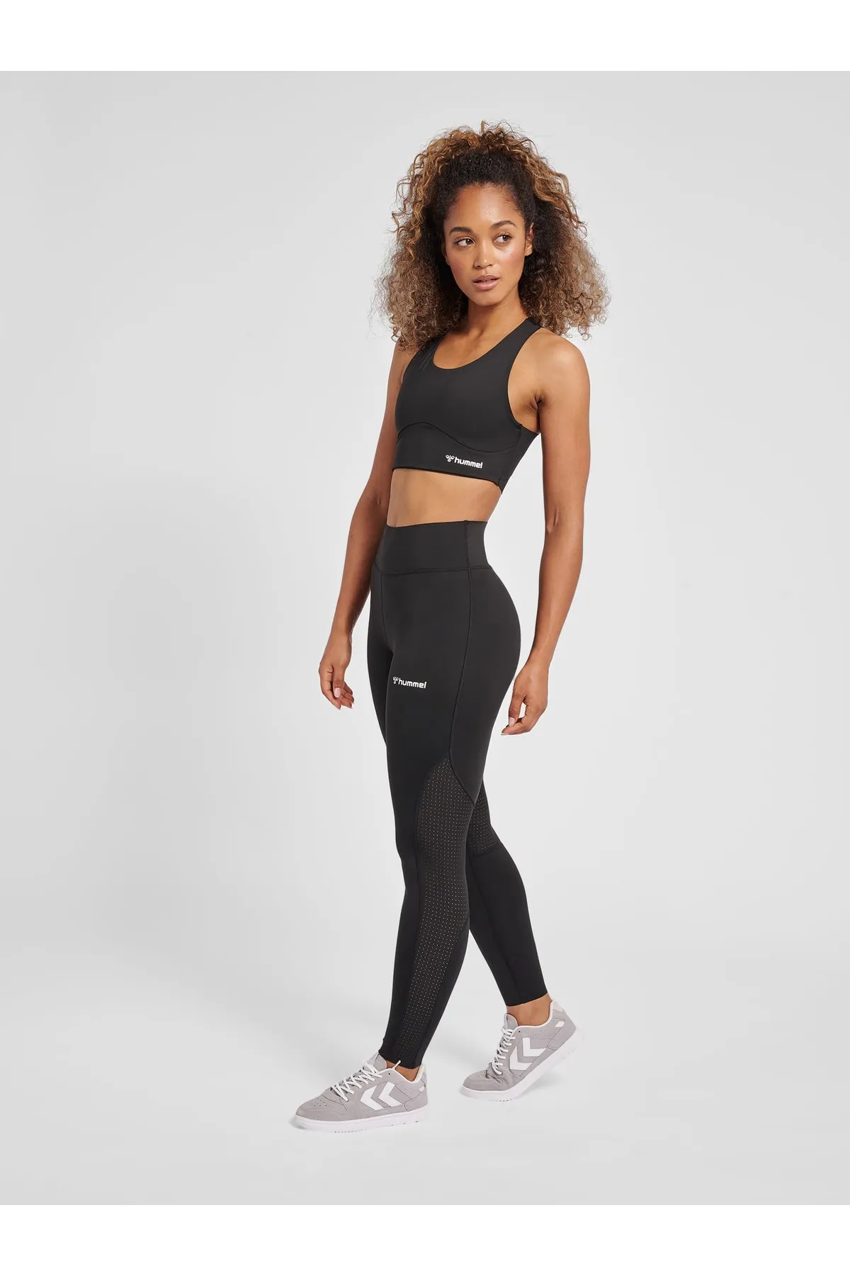 hummel  Sport-BH - Schwarz - Lizenzartikel