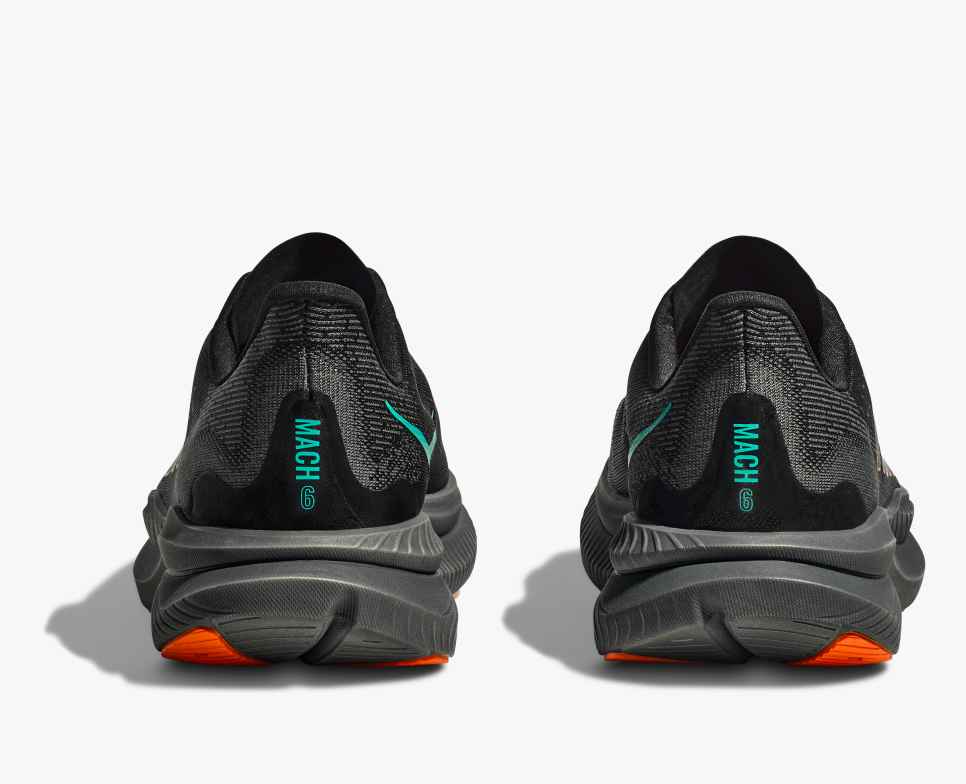 Mach 6 Black / Electric Tangerine