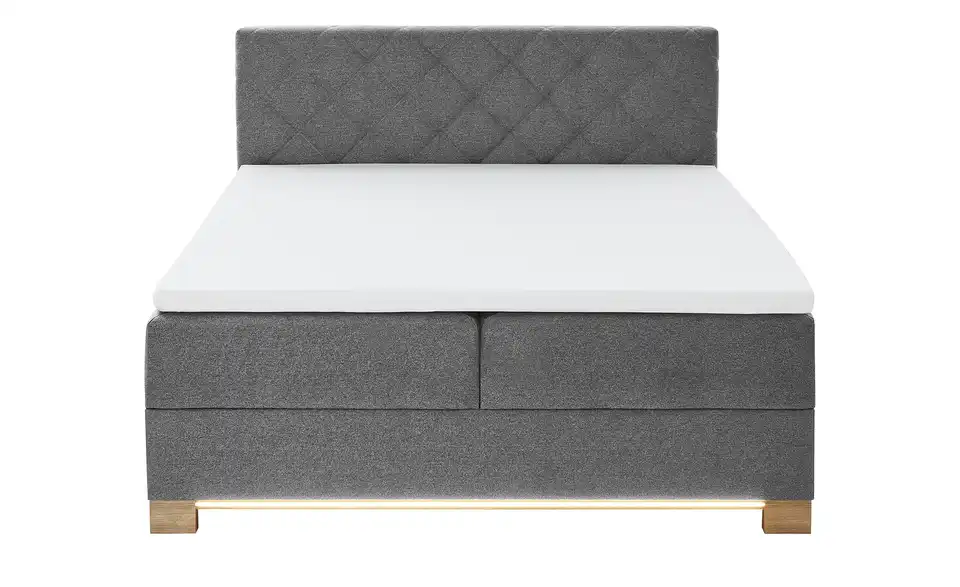 Boxspringbett USB-Anschluss & LED- Beleuchtung  Clara