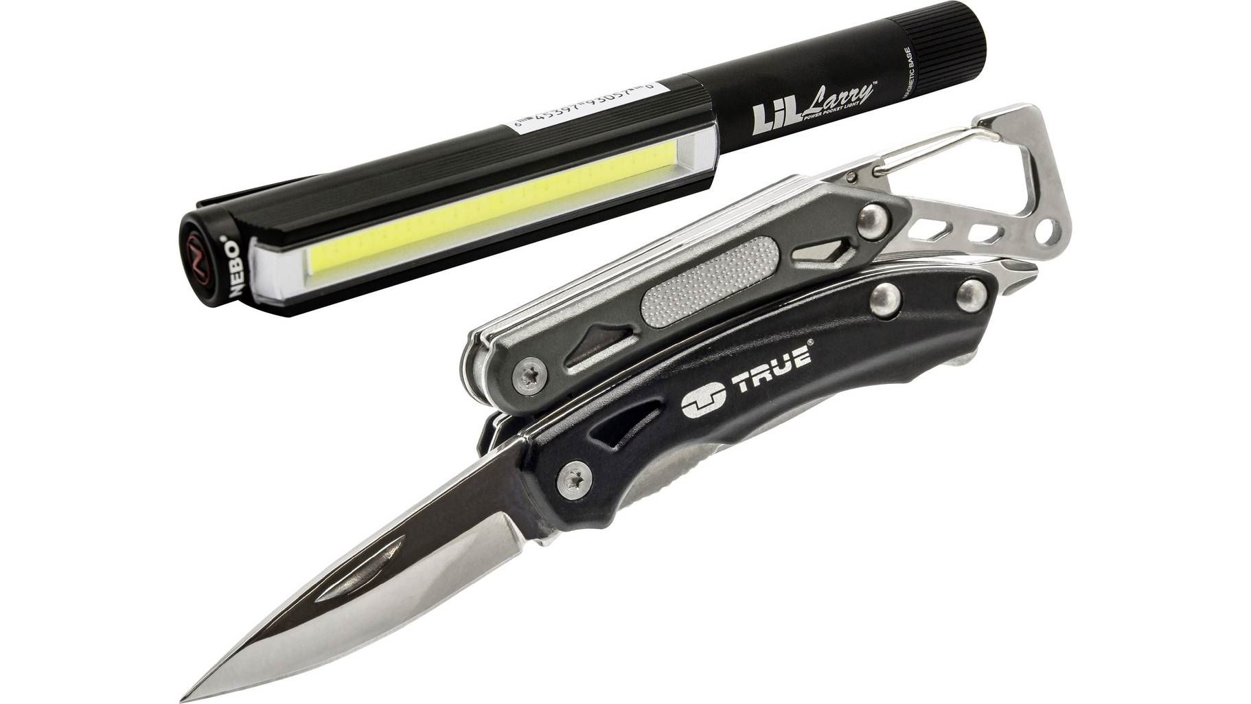 Nebo Combo Lil Larry mit True Utility Seven Multitool