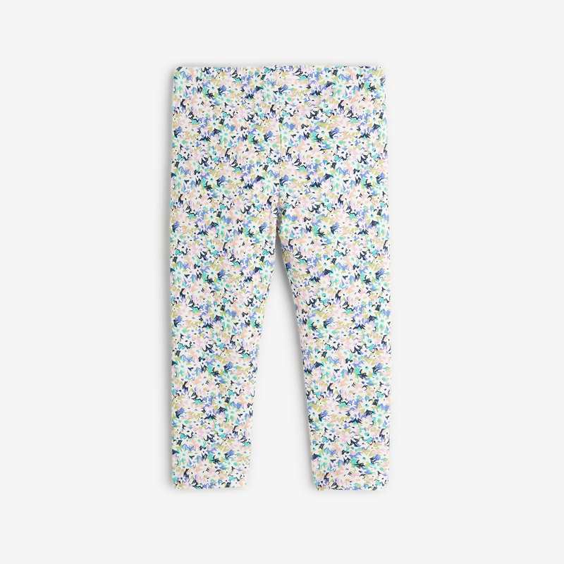 Legging bébé fille semis fleuris violet Catimini