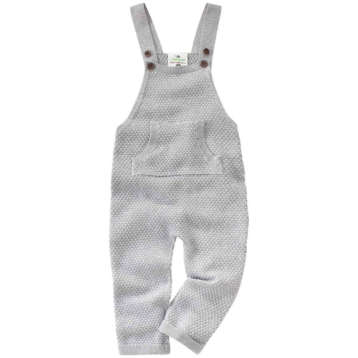 Baby Stricklatzhose mit Kängurutasche