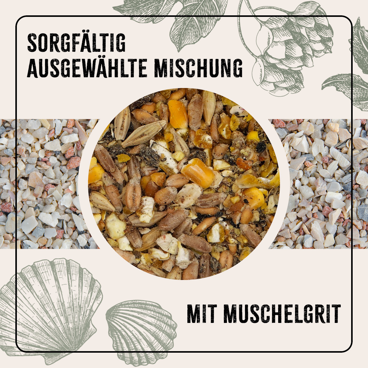 Aniforte Futter & Heu Aniforte FarmLife Wachtel Futter Müsli 10 kg
