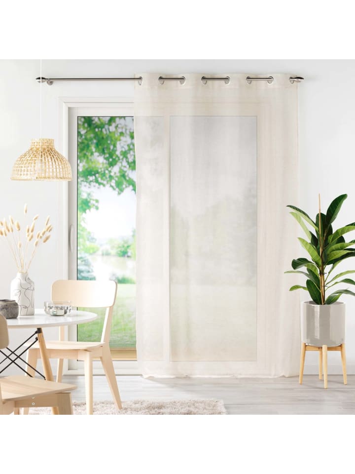 Douceur d’Intérieur Gardine in beige günstig kaufen onesize