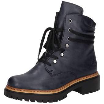 Rieker Schnür Boots in blau