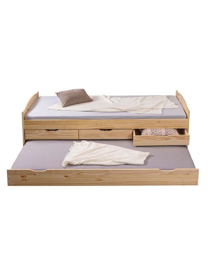 ebuy24 Bett Marinella Holz 208 x 98 cm günstig kaufen onesize