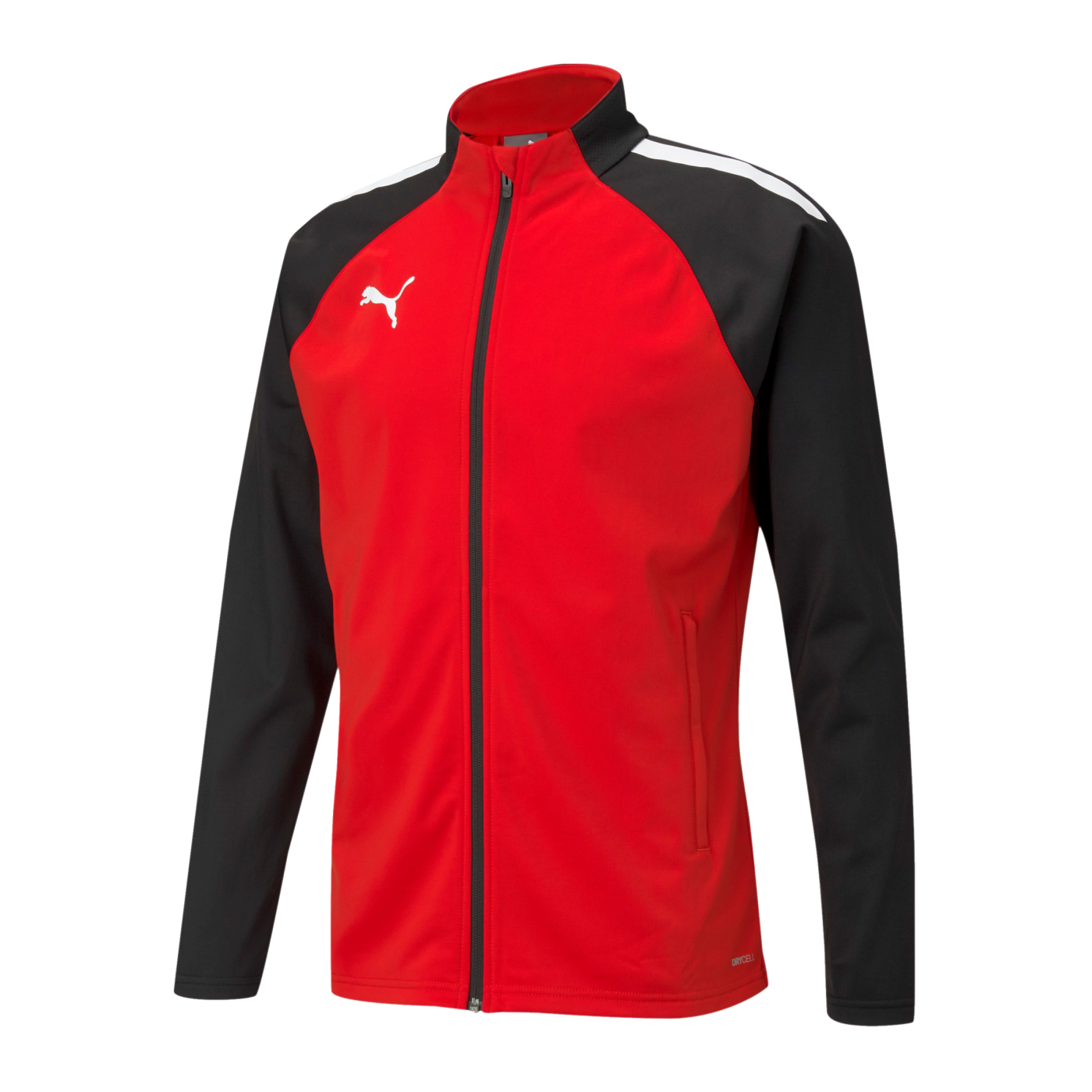 PUMA teamLIGA Trainingsjacke Rot Schwarz F01