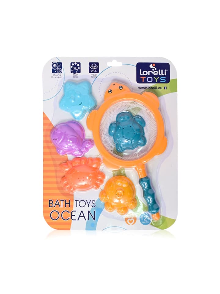Lorelli Wasserspielzeug Ocean 6-teilig in orange günstig kaufen onesize