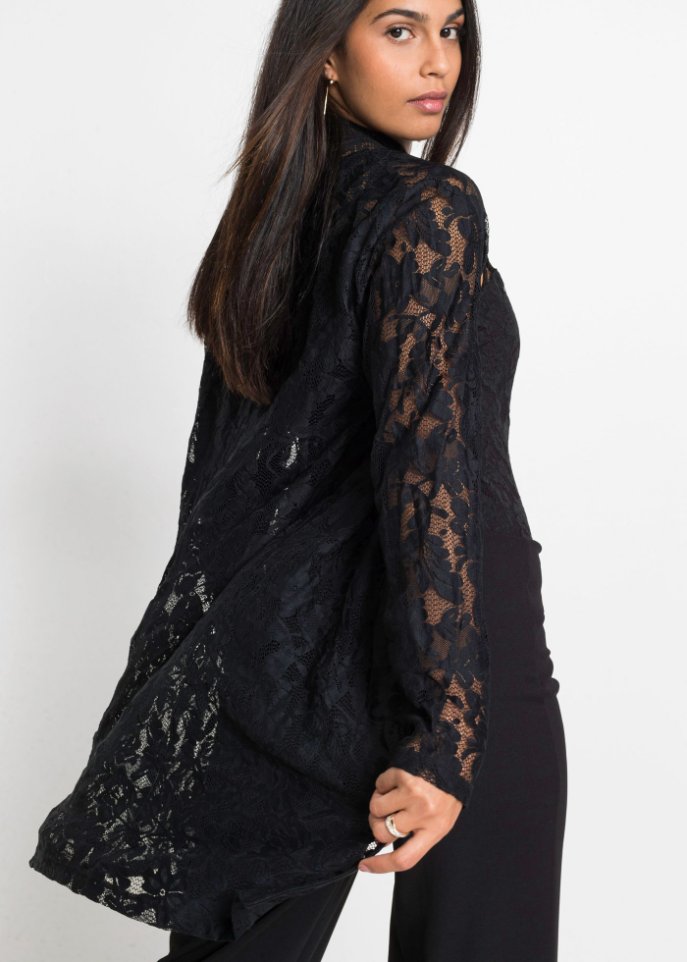 Longblazer aus Spitze