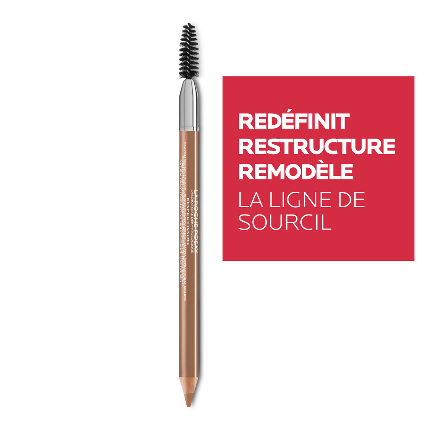 la roche-posay Toleriane Crayon Qui Redéfinit, Restructure Et Remodèle La Ligne De Sourcil 1.3 gr