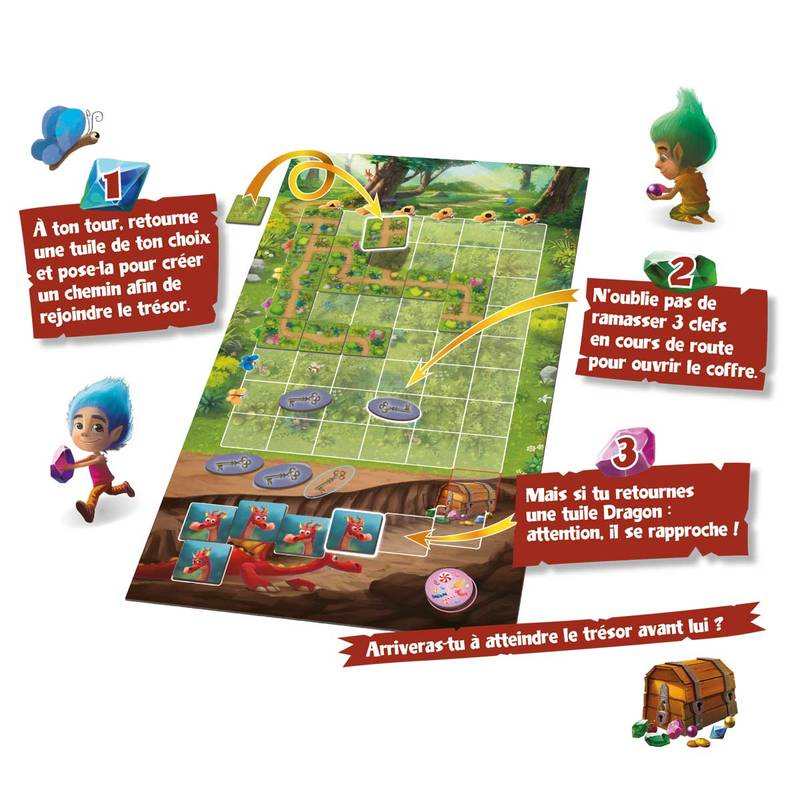 Gigamic Jeu de société Le trésor des lutins