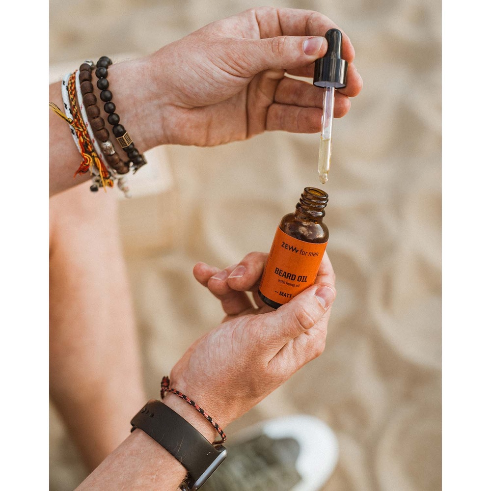 zew for men Beard Oil Matt Hemp Oil Oil