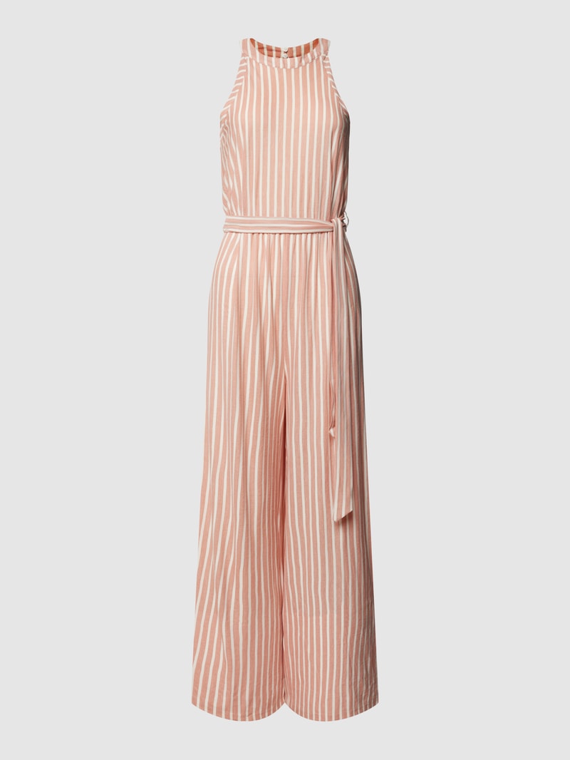 Jumpsuit mit floralem Muster Modell 'SHARON' in rosa