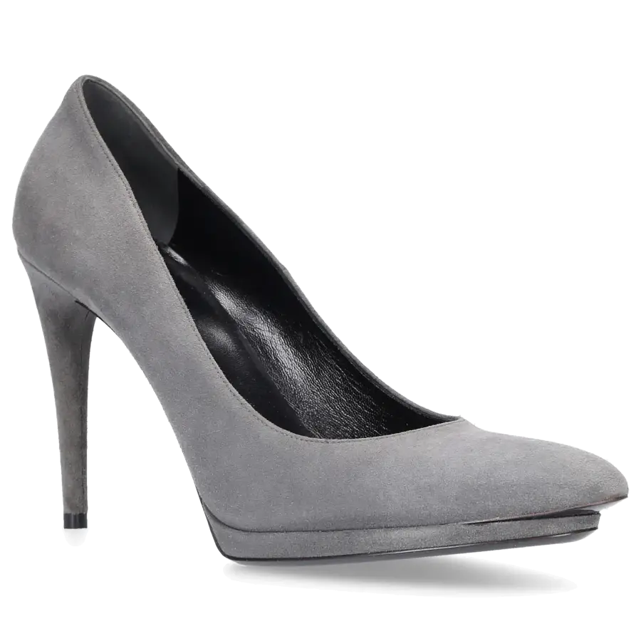 Balenciaga - Pumps Kalbsleder Veloursleder grau - grau