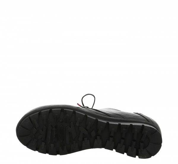 MENSCHA Schnürschuh - Schwarz/Kombi
