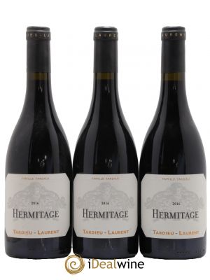 Hermitage Maison Tardieu-Laurent  2016 - Lot de 3 Bouteilles