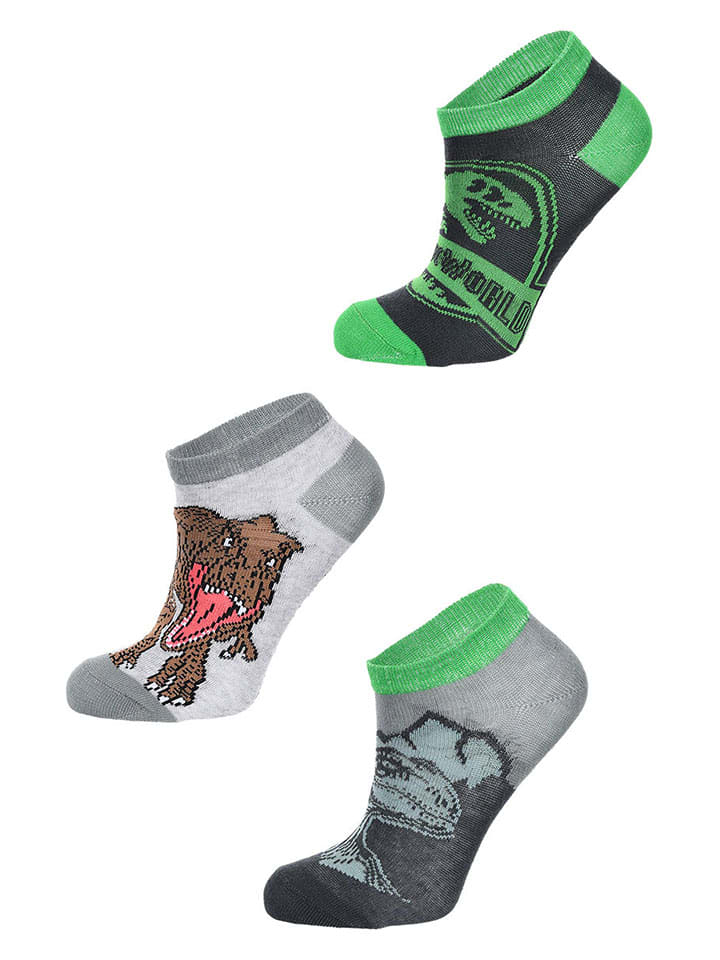 Jurassic World 3er-Set: Socken 