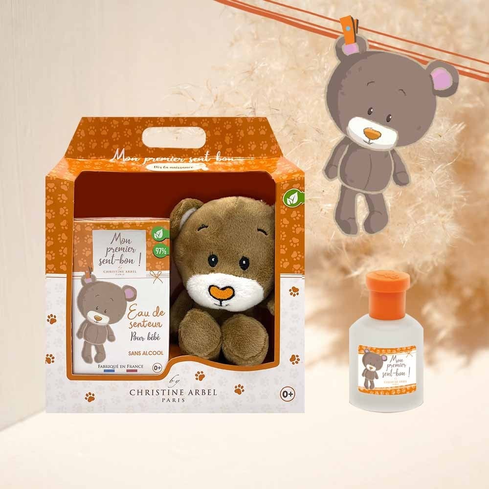 Christine Arbel Meu Primeiro Conjunto de Presente Perfumado + 1 Brinquedo de Pelúcia