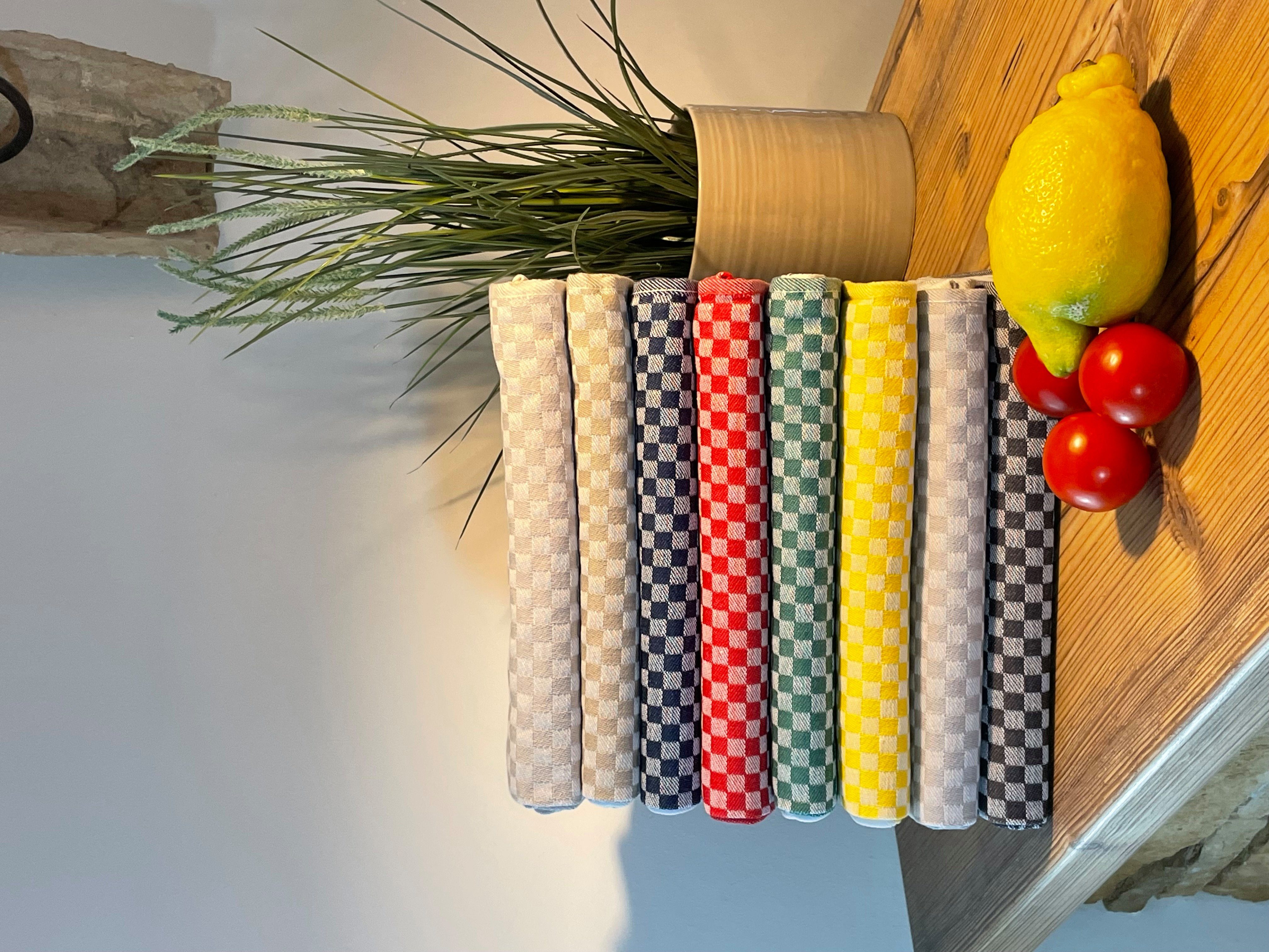 Sansibar Sylt Geschirrtuch Geschirrtücher-Set, 3-tlg, 50x70 cm, 100% Baumwolle, Premium Qualität, (Set, 3x Geschirrtuch, 50x70 cm, zwei verschiedene Designs), Jacquardgewebe, zwei verschiedene Motive