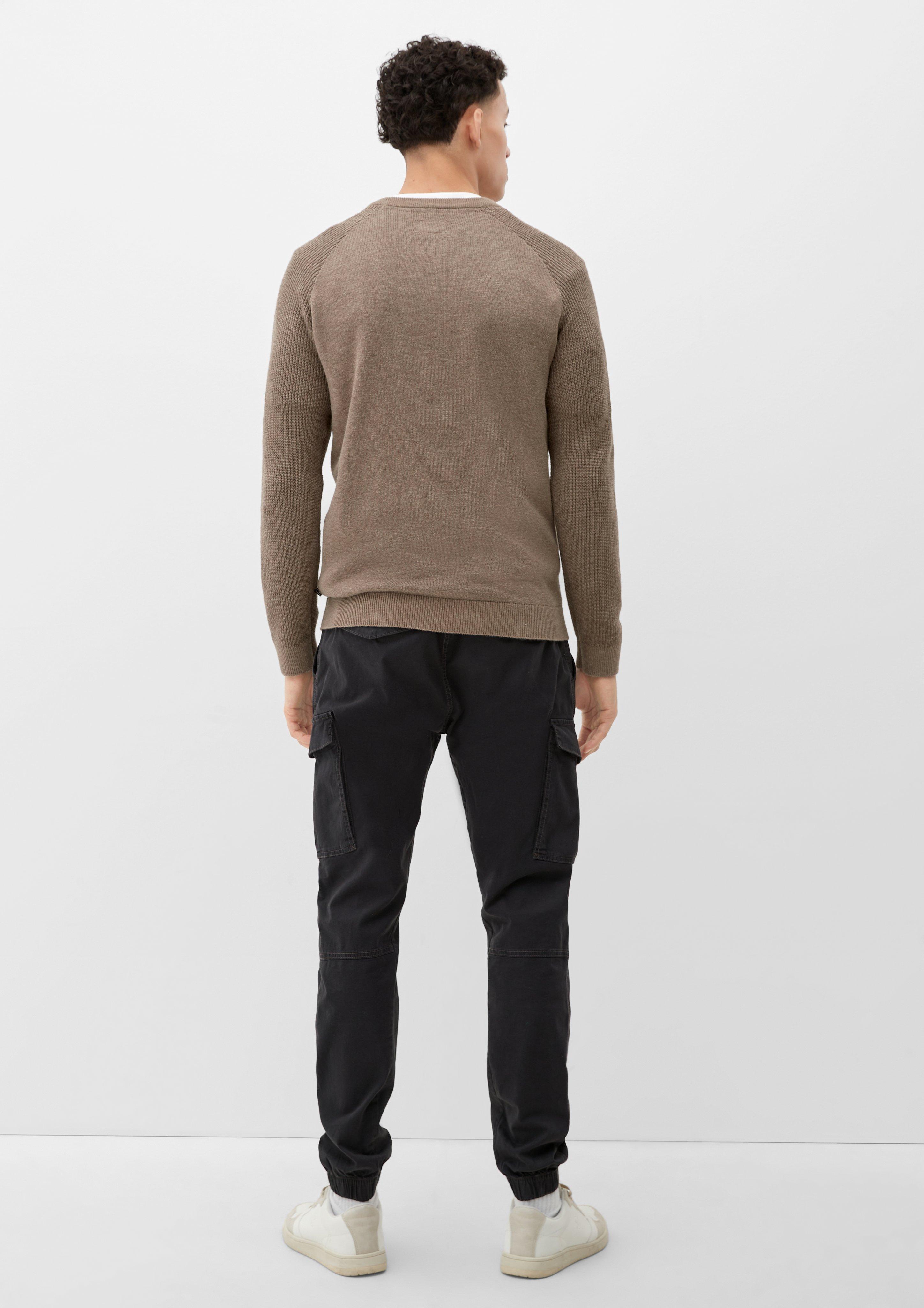 Raglanpulli aus Strukturstrick  44.899.61.X011-83W0