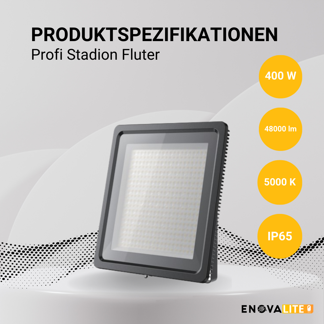 ENOVALITE LED Stadion Fluter PRO, 500 W, 5000 K