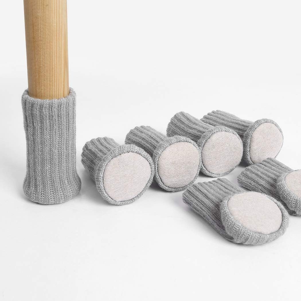 KLLGIA Stuhlsocke Stuhlbeinsocken, 24er-Pack, Bodenschutz vor Kratzern und Lärm, (1 St)