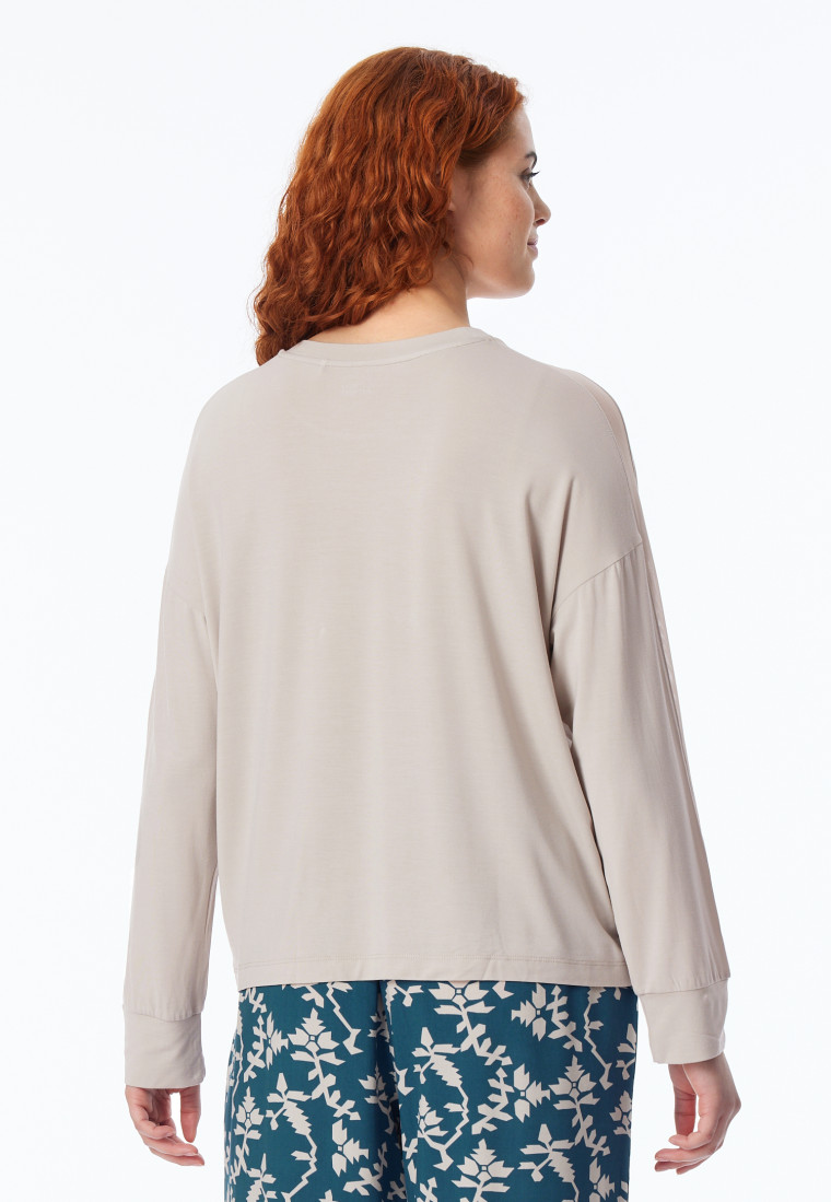 Shirt langarm beige - Mix+Relax