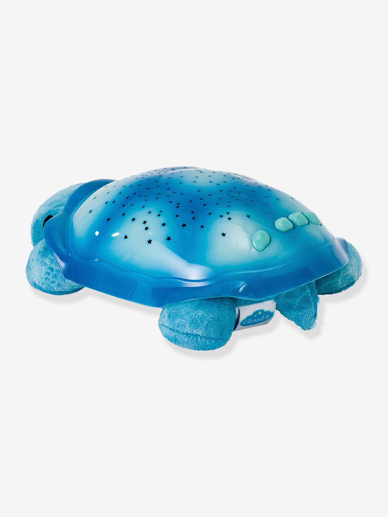 Veilleuse projecteur d’étoiles CLOUD B Twilight turtle (tortue bleue)