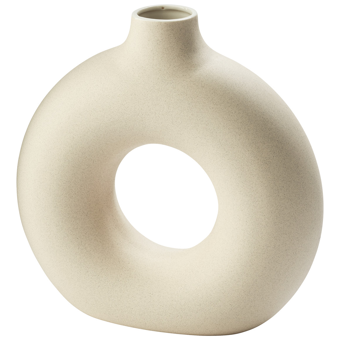 Design-Vase in runder Form
