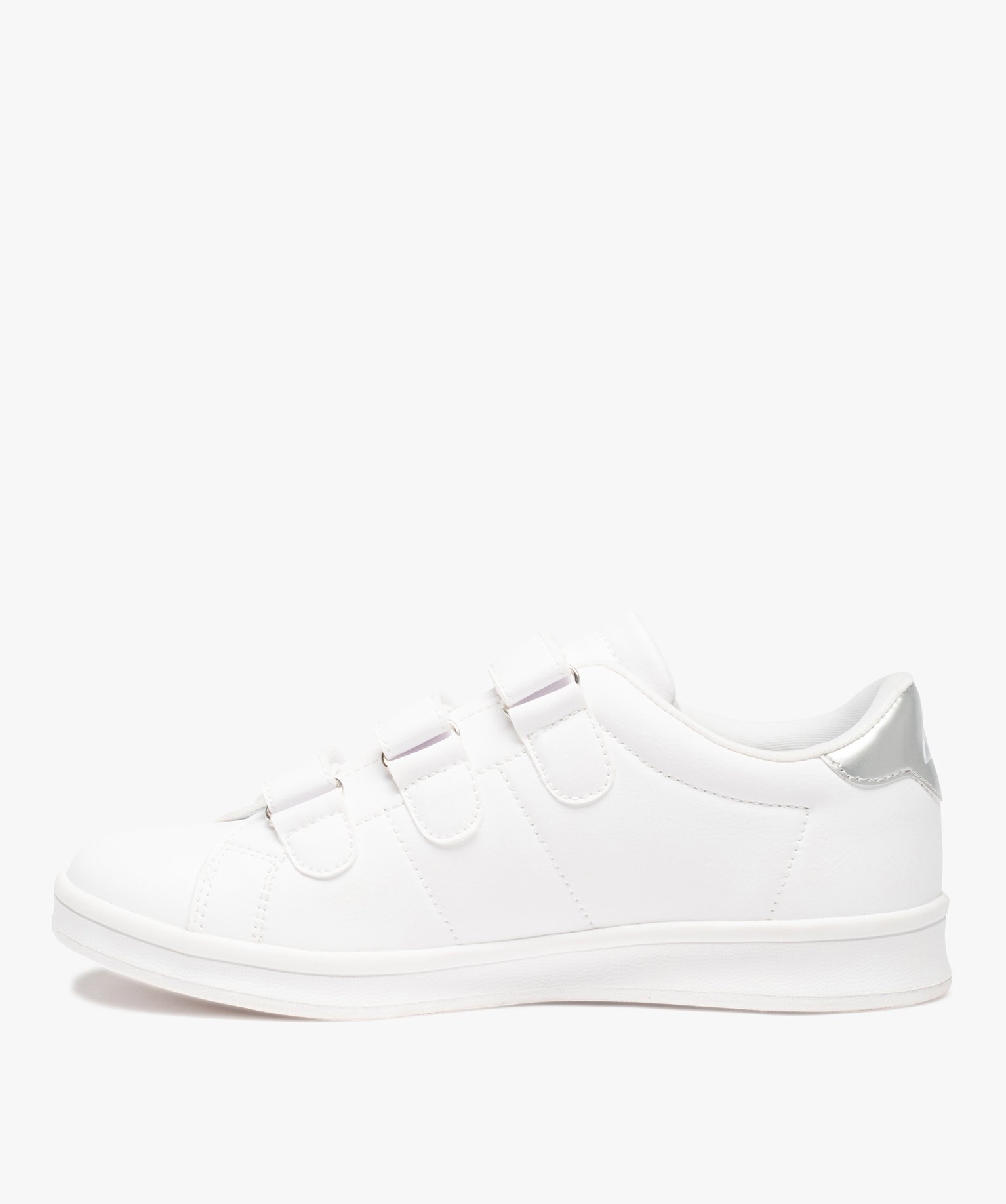 Tennis femme unies à scratchs – Ellesse Ginie blanc | GEMO