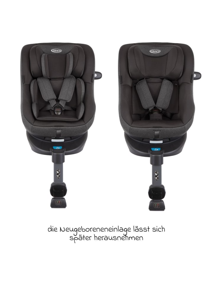 Graco Reboarder-Kindersitz Turn2Me i-Size ab Geburt - 4 in grau günstig kaufen onesize