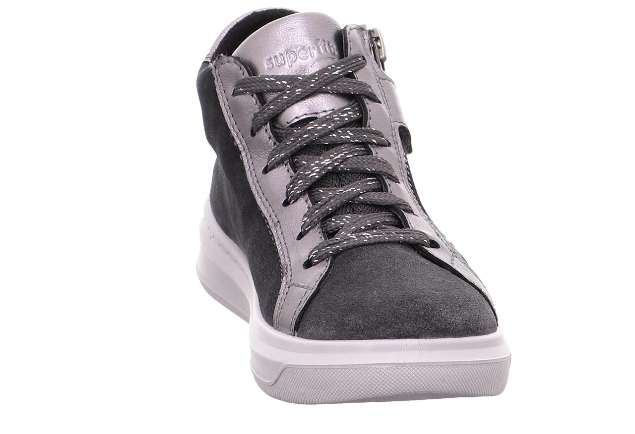 COSMO - Grau/SilberSneaker high mit Reißverschluss