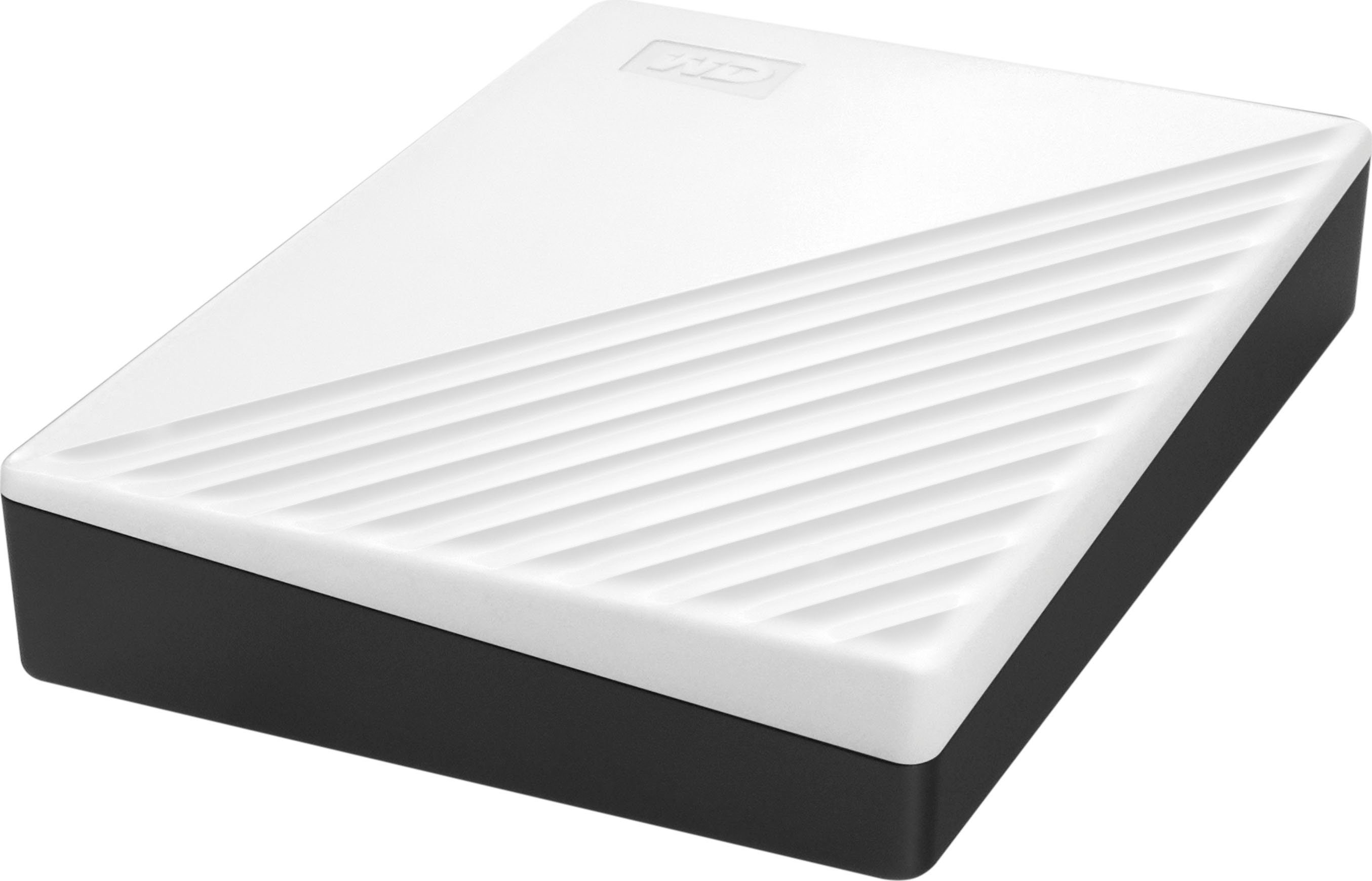 WD My Passport™ White Edition externe HDD-Festplatte (5 TB) 2,5
