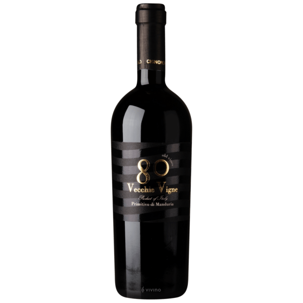 Cignomoro80 Vecchie Vigne Primitivo di Manduria Old Vines 2021