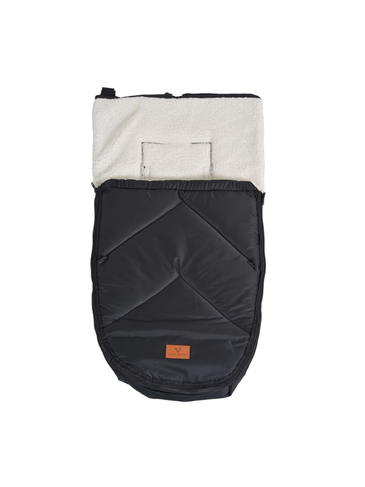 Cangaroo Kinderwagen Fußsack Luxe in schwarz günstig kaufen onesize