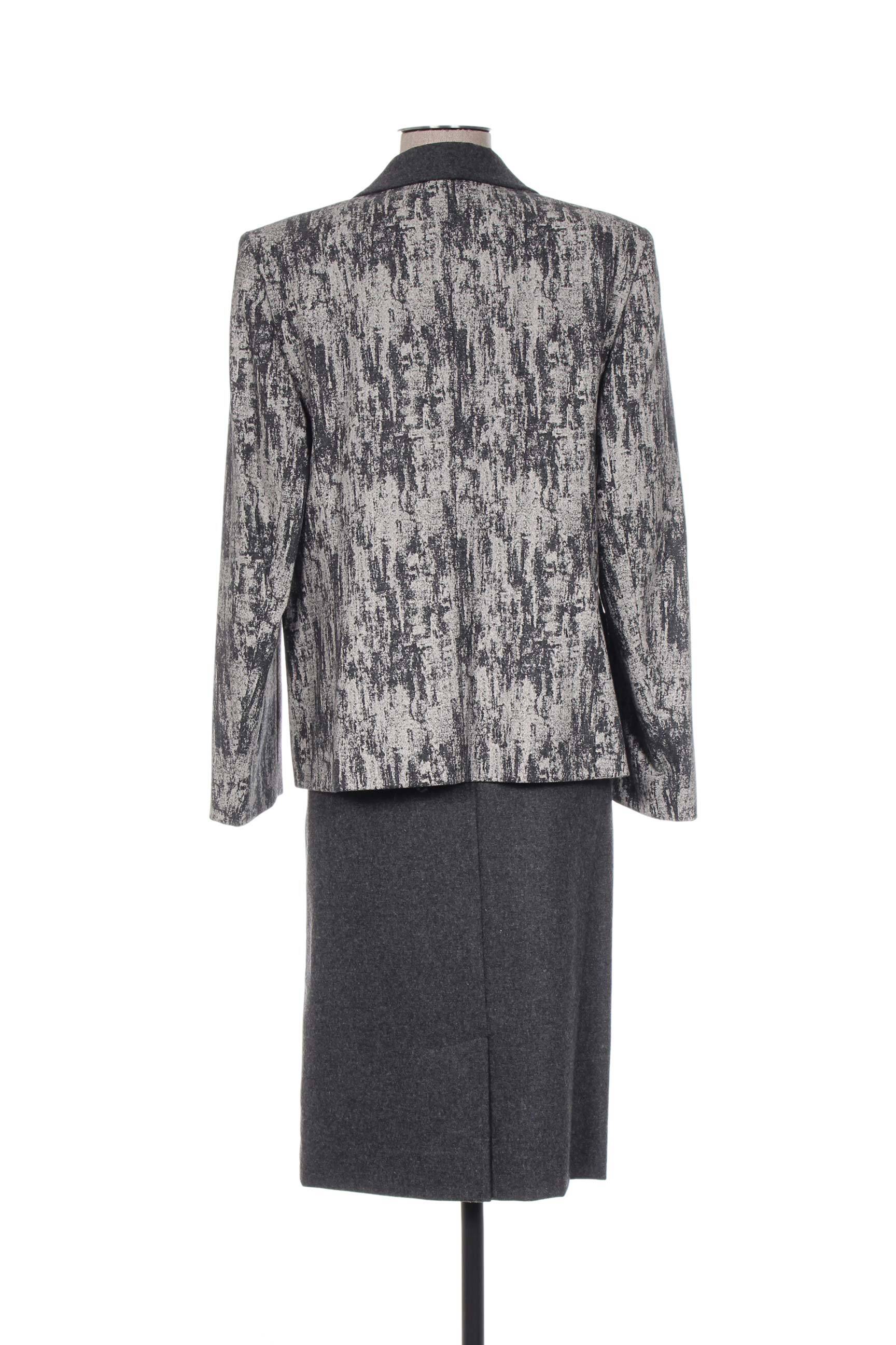Nonet Jupe Veste Femme couleur gris