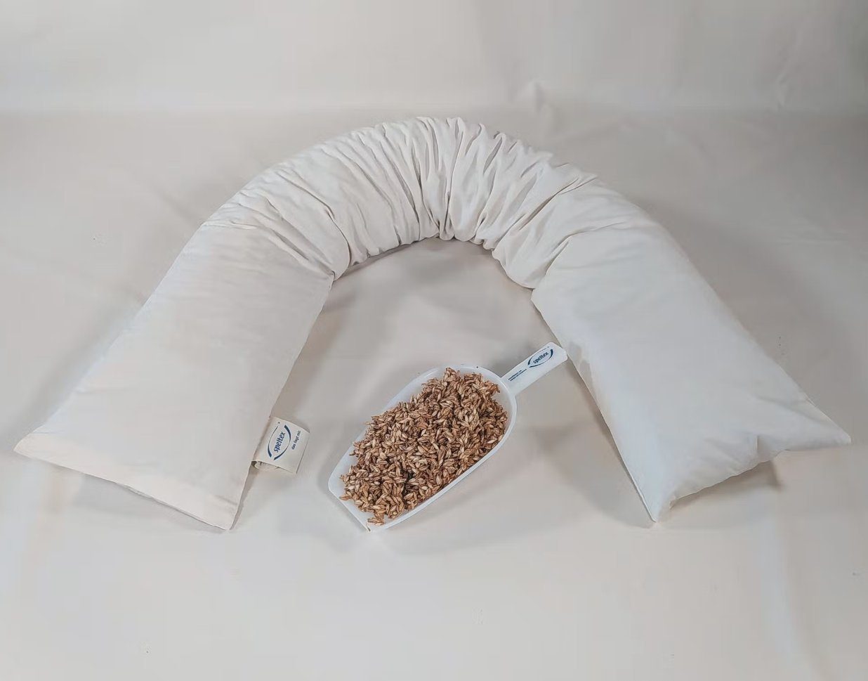 speltex Stillkissen Bio-Stillkissen 170 x 30 cm Dinkelspelzen ohne Kautschuk