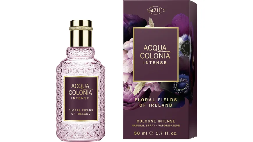 4711 ACQUA COLONIA Intense Floral Fields of Ireland, Eau de Cologne 50 ml