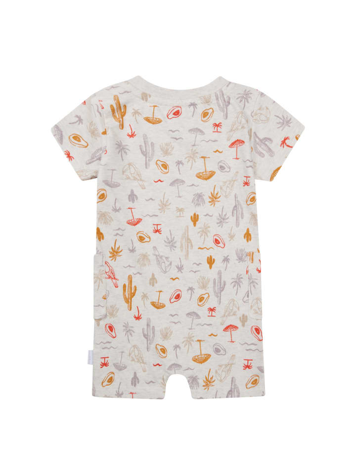 Noppies Strampler Orebro in Tropical pattern Off white günstig kaufen